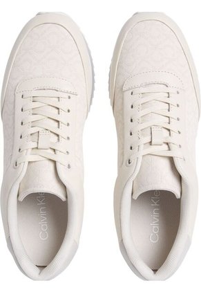 Tenis Beige Bajos Runner Para Mujer Calvin Klein