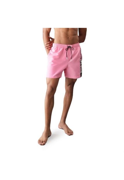 Bermuda De Baño Con Cordón - Intense PowerCalvin Klein