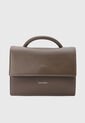 Bolso Calvin Klein Linn Marrón de Calvin Klein