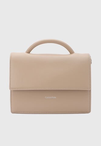 Bolso Calvin Klein Linn Caqui Calvin Klein