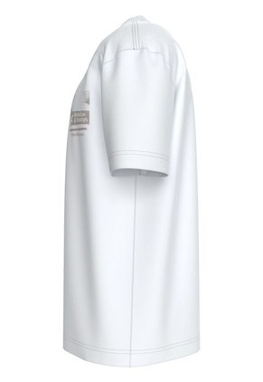 Camiseta Blanca De Algodón Calvin Klein