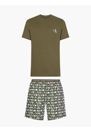 Set De Pijama Pantalón Corto Ck One Para Hombre  Calvin Klein