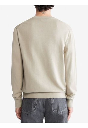 Saco Beige Casual Manga Larga Para Hombre Calvin Klein