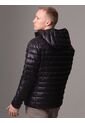 Chaqueta Negra Acolchada Con Capota Calvin Klein de Calvin Klein