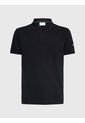 Polo Con Insignia Hombre Negro Calvin Klein de Calvin Klein