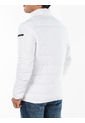 Chaqueta Manga Larga Con Cierre Hombre Blanco Calvin Klein de Calvin Klein