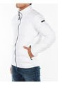 Chaqueta Manga Larga Con Cierre Hombre Blanco Calvin Klein de Calvin Klein