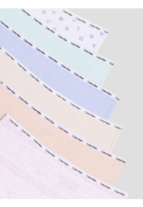 Pack Multicolor De 6 Pantys Hipster Para Niñas Calvin Klein