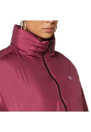 Chaqueta De Plumas Reversible 90S Mujer Morado Calvin Klein
