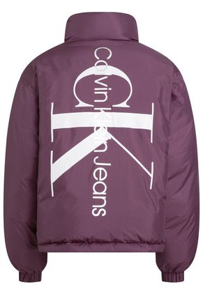 Chaqueta De Plumas Reversible 90S Mujer Morado Calvin Klein
