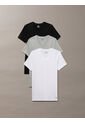 Pack Multicolor De 3 Camisetas Con Cuello V - Cotton Classics Calvin Klein de Calvin Klein