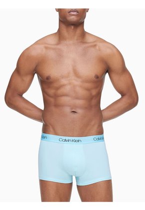 Ropa Interior Pack De 4 Boxers De Microfibra Azul Calvin Klein