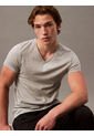 Pack Multicolor De 3 Camisetas Con Cuello V - Cotton Classics Calvin Klein de Calvin Klein