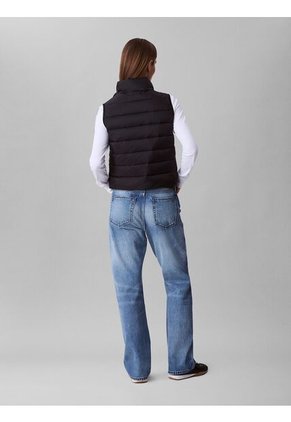 Chaleco Negro Acolchado Ligero Calvin Klein