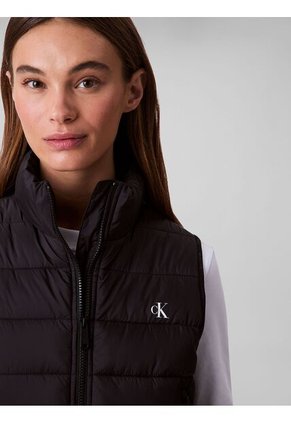 Chaleco Negro Acolchado Ligero Calvin Klein
