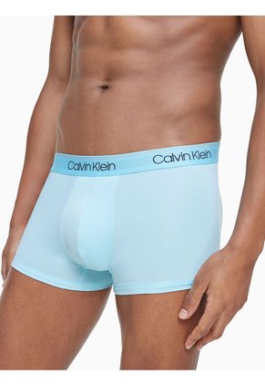 Ropa Interior Pack De 4 Boxers De Microfibra Azul Calvin Klein