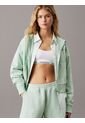 Buzo Verde Con Capota Y Cierre De Cremallera Calvin Klein de Calvin Klein