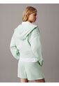 Buzo Verde Con Capota Y Cierre De Cremallera Calvin Klein de Calvin Klein