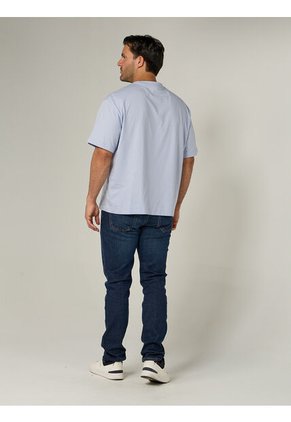 Camiseta Gris Con Gráfico De Monograma Calvin Klein Calvin Klein