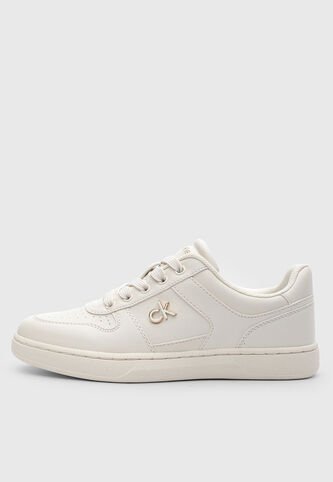 Tenis Casual Calvin Klein Neasa Beige Calvin Klein