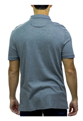 Polo Gris Liquid Touch Con Logo Calvin Klein