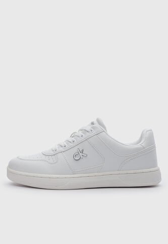 Tenis Casual Calvin Klein Neasa Blanco Calvin Klein