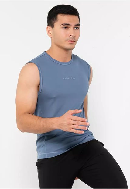 Camiseta Azul Deportiva Moderna Para Hombre Calvin Klein