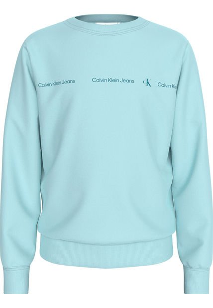 Saco Verde Regular Estilo Minimalista Para Niño Calvin Klein
