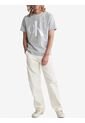 Camiseta Gris Con Monograma Calvin Klein de Calvin Klein