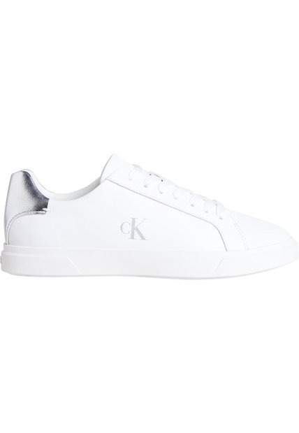 Tenis Blanco Bajas Con Cordones Calvin Klein