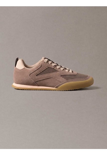 Tenis Chocolate Runner De Corte Bajo Calvin Klein