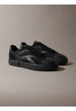 Tenis Negro De Corte Bajo Con Bandas Laterales Calvin Klein de Calvin Klein