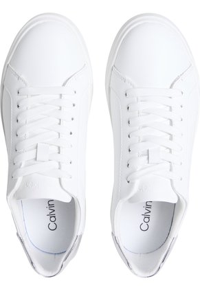 Tenis Blanco Bajas Con Cordones Calvin Klein