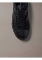Tenis Negro De Corte Bajo Con Bandas Laterales Calvin Klein de Calvin Klein