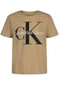 Camiseta Para Niño Con Logo Chocolate Calvin Klein de Calvin Klein