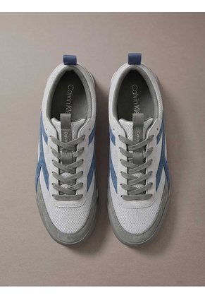 Tenis Gris Deportivos De Corte Bajo Calvin Klein