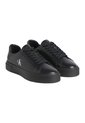 Tenis Negro De Perfil Bajo Con Cordones Calvin Klein de Calvin Klein