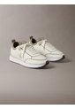 Tenis Beige Retro Runner De Cuero Calvin Klein de Calvin Klein