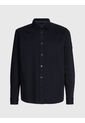 Camisa Holgada De Sarga Algodón Hombre Negro Calvin Klein de Calvin Klein