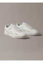Tenis Blanco De Corte Bajo Con Bandas Laterales Calvin Klein de Calvin Klein