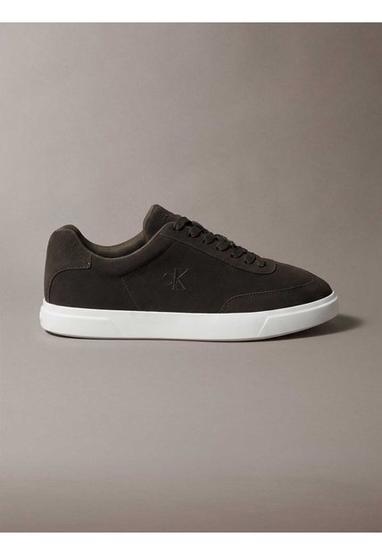 Tenis Chocolate Clásicos De Perfil Bajo Calvin Klein