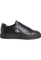 Tenis Negro De Perfil Bajo Con Cordones Calvin Klein de Calvin Klein