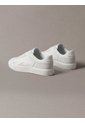Tenis Blanco De Corte Bajo Con Bandas Laterales Calvin Klein de Calvin Klein