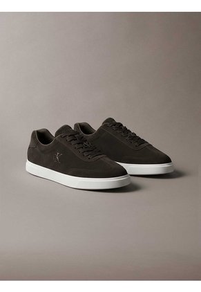 Tenis Chocolate Clásicos De Perfil Bajo Calvin Klein