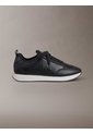 Tenis Negro Retro Runner De Cuero Calvin Klein de Calvin Klein