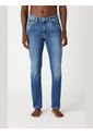 Slim Tapered Jeans Azul Calvin Klein de Calvin Klein