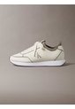 Tenis Beige Retro Runner De Cuero Calvin Klein de Calvin Klein