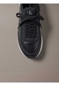 Tenis Negro Retro Runner De Cuero Calvin Klein de Calvin Klein