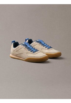 Tenis Beige Runner De Corte Bajo Calvin Klein