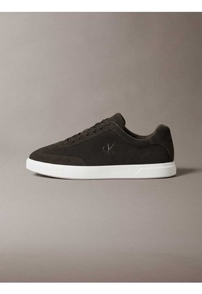 Tenis Chocolate Clásicos De Perfil Bajo Calvin Klein